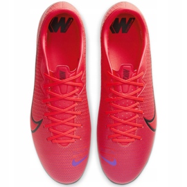 Chaussures de football Nike Mercurial Vapor 13 Academy SG-Pro Ac M BQ9142-606 rouge rouge 1
