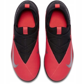 Chaussures d'intérieur Nike Phantom Vsn 2 Club Df Ic Jr CD4072-606 rouge noir 1