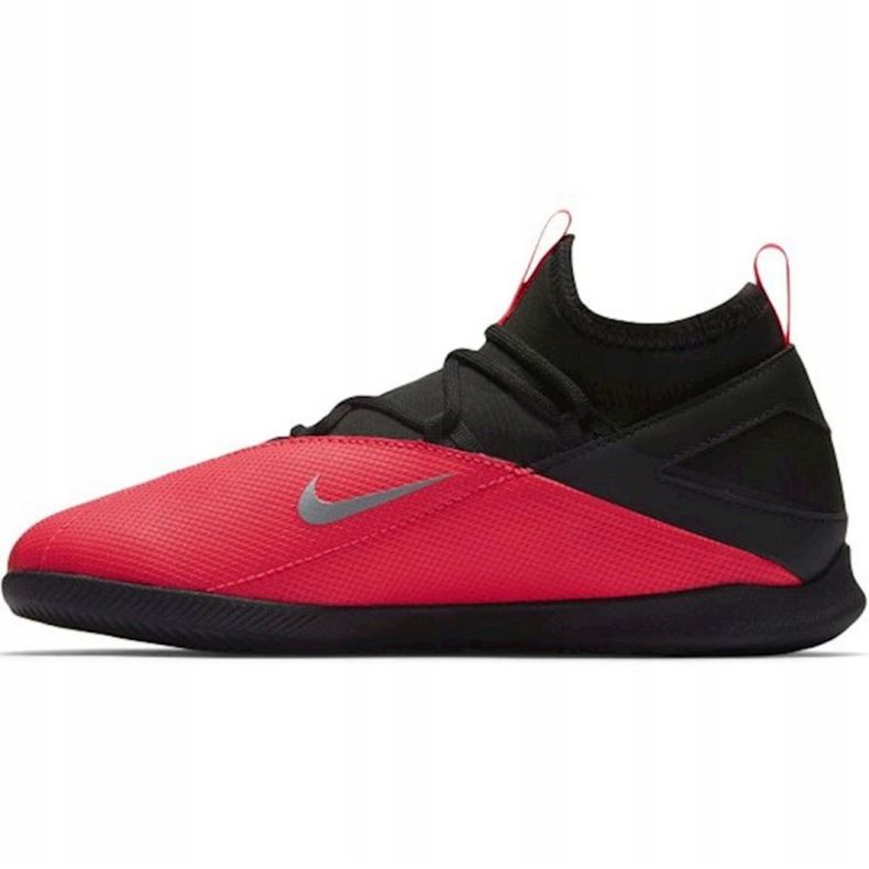 Chaussures d'intérieur Nike Phantom Vsn 2 Club Df Ic Jr CD4072-606 rouge le noir 2