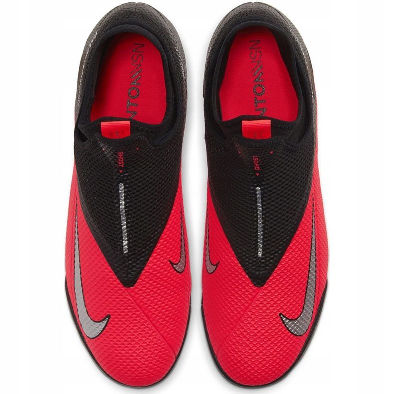 Nike Phantom Vsn 2 Academy Df Tf M CD4172-606 chaussures de football rouge rouge 1