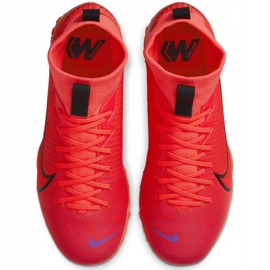 Chaussures de football Nike Mercurial Superfly 7 Academy Tf Jr AT8143-606 rouge rouge 1