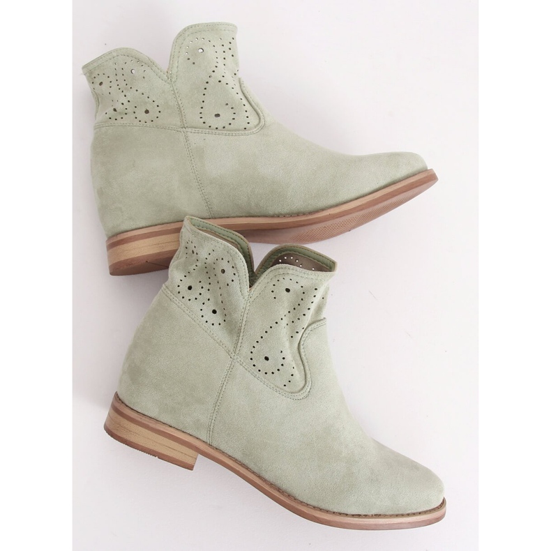 Bottes ajourées NC1000 Vert céladon 1