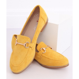 Mocassins femme miel T355P Jaune 3