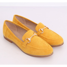 Mocassins femme miel T355P Jaune 4