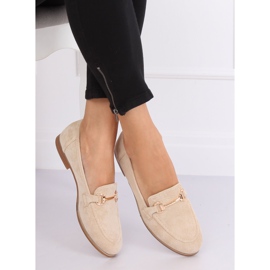 Mocassins femme beige T355P Beige 2
