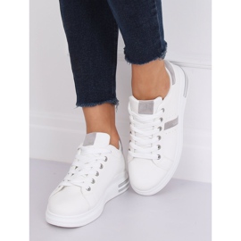 Chaussures de sport femme blanches BL201P Gris 1 Chaussures de sport femme blanches BL201P Gris 1