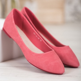 Goodin Ballerines Roses Avec Eco Cuir 1