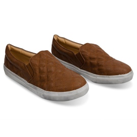 Slip On Matelassé 9033 Camel brun 2