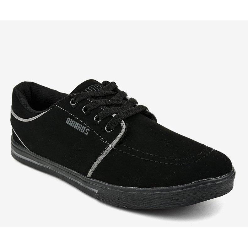 Baskets homme noires MC704-3 1