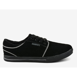 Baskets homme noires MC704-3 2