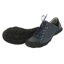 Grenade Badura 3176 chaussures de sport noir bleu marine 5