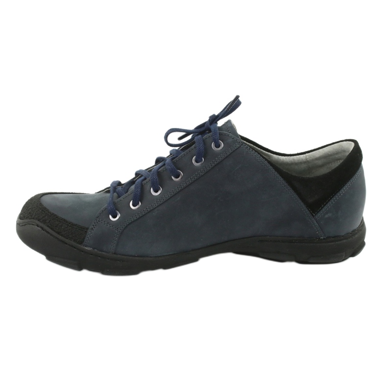 Grenade Badura 3176 chaussures de sport noir bleu marine 2