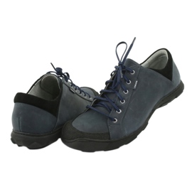 Grenade Badura 3176 chaussures de sport noir bleu marine 4