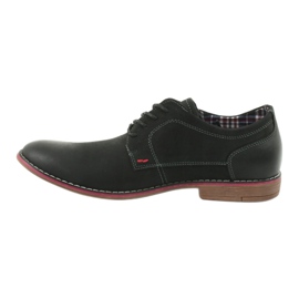 American Club CY01 chaussures à lacets pour hommes noir 2