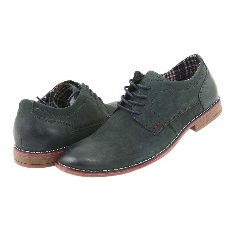 Casual American Club CY01 chaussures de sport pour hommes bleu marine 4