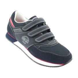 American Club Chaussures américaines RH21 bleu marine rouge 1