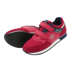 American Club Chaussures de sport américaines RH20 rouges blanc bleu marine 5
