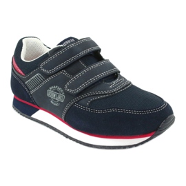 American Club Chaussures de sport américaines, bleu marine RH20 rouge 1