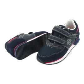 American Club Chaussures de sport américaines, bleu marine RH20 rouge 5
