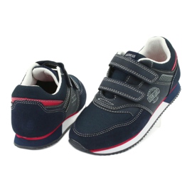 American Club Chaussures de sport américaines, bleu marine RH20 rouge 4