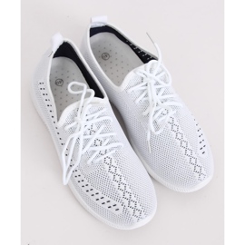 Blanc MG1517 Chaussures de sport blanches 1