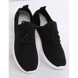 Chaussures de sport noires 7759-Y Noir 2