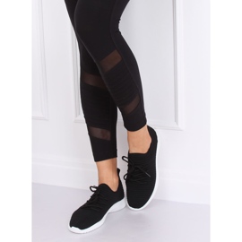 Chaussures de sport noires 7759-Y Noir 1