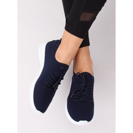 Chaussures de sport bleu marine 7759-Y Bleu 1