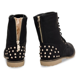 Bottes richement décorées 1511-2 noir le noir 2