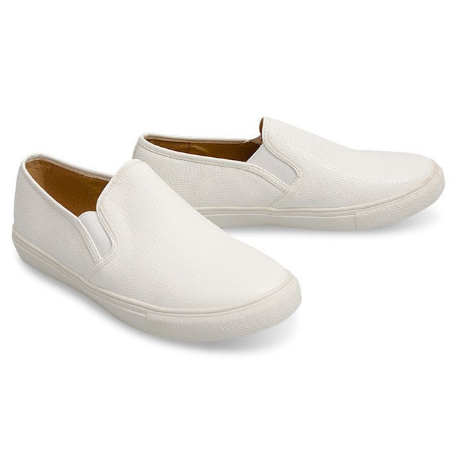 Baskets à enfiler Slip On 2207 Blanc blanche 1