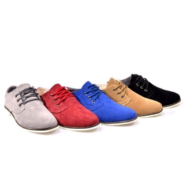 Chaussures en daim élégantes 611 noir le noir 4