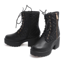 Bottines Isolées ZH37 Noir le noir 4