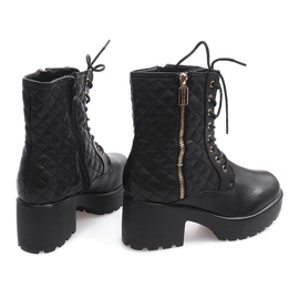 Bottines Isolées ZH37 Noir le noir 5