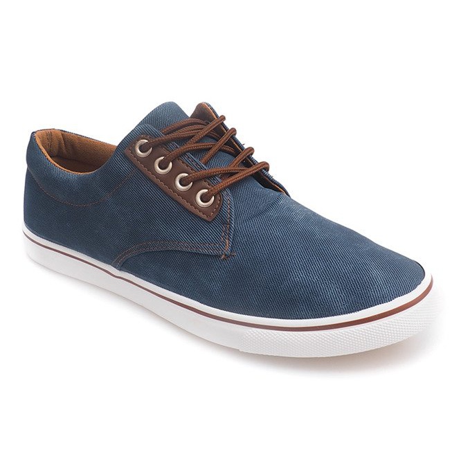 Baskets Homme Casual 61027 Bleu Marine 1