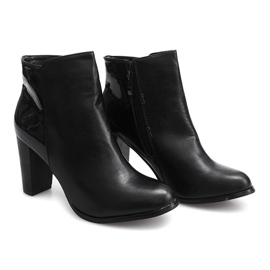 Bottines Vernies F034 Noir le noir 3
