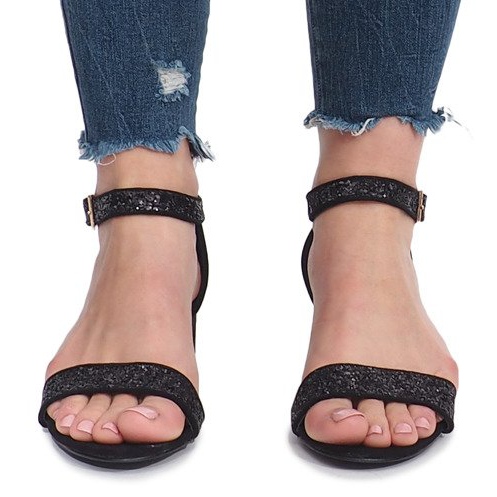 Sandales noires sur le poste Montana le noir 1