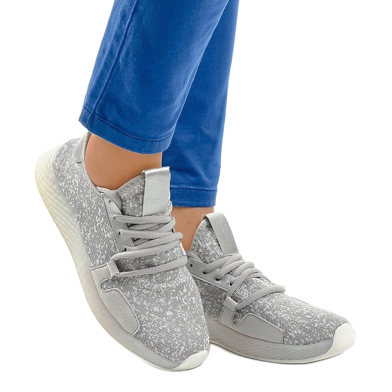 Chaussures de sport grises BL20190-SP 1 Chaussures de sport grises BL20190-SP 1