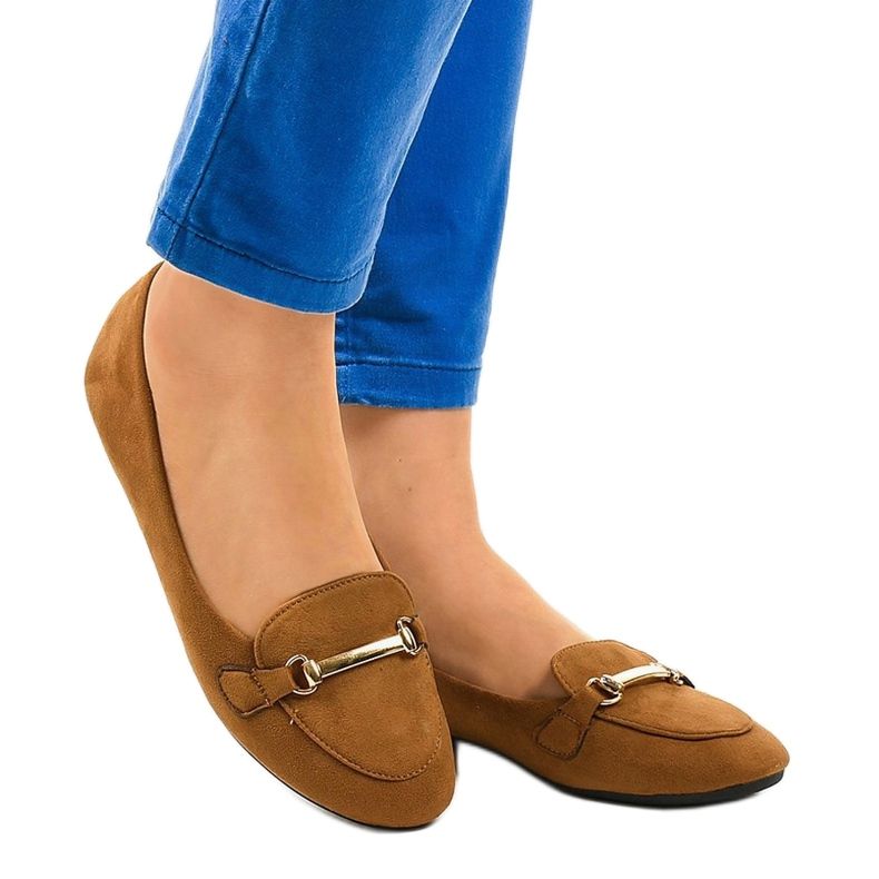 BM Mocassins marron de ballerines 2S2018-56 brun 1