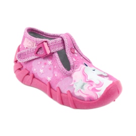 Chaussures pour enfants Befado 110P364 rose gris 1