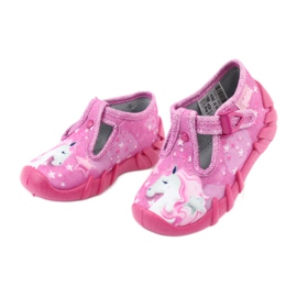 Chaussures pour enfants Befado 110P364 rose gris 3