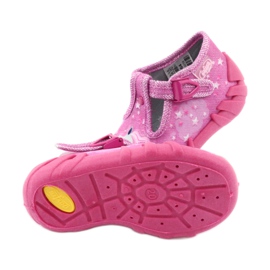 Chaussures pour enfants Befado 110P364 rose gris 5