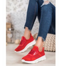 Marquiz Chaussures de sport à enfiler rouge 1 Marquiz Chaussures de sport à enfiler rouge 1