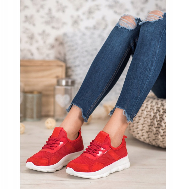 Marquiz Chaussures de sport à enfiler rouge 2 Marquiz Chaussures de sport à enfiler rouge 2