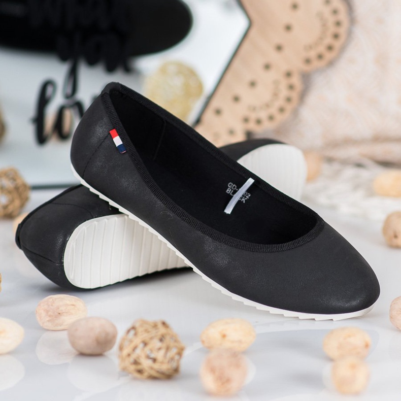 Goodin Ballerines de sport noir 1