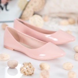 Goodin Ballerines poudre rose 1