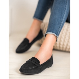 Fama Mocassins classiques le noir 5