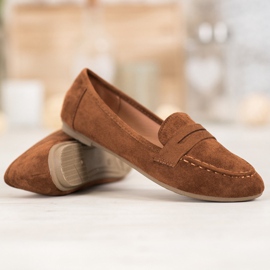 Fama Mocassins classiques brun 1