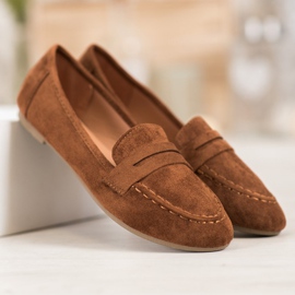 Fama Mocassins classiques brun 2