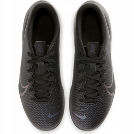 Chaussures de football Nike Mercurial Vapor 13 Club FG / MG Jr AT8161-010 noir noir 1