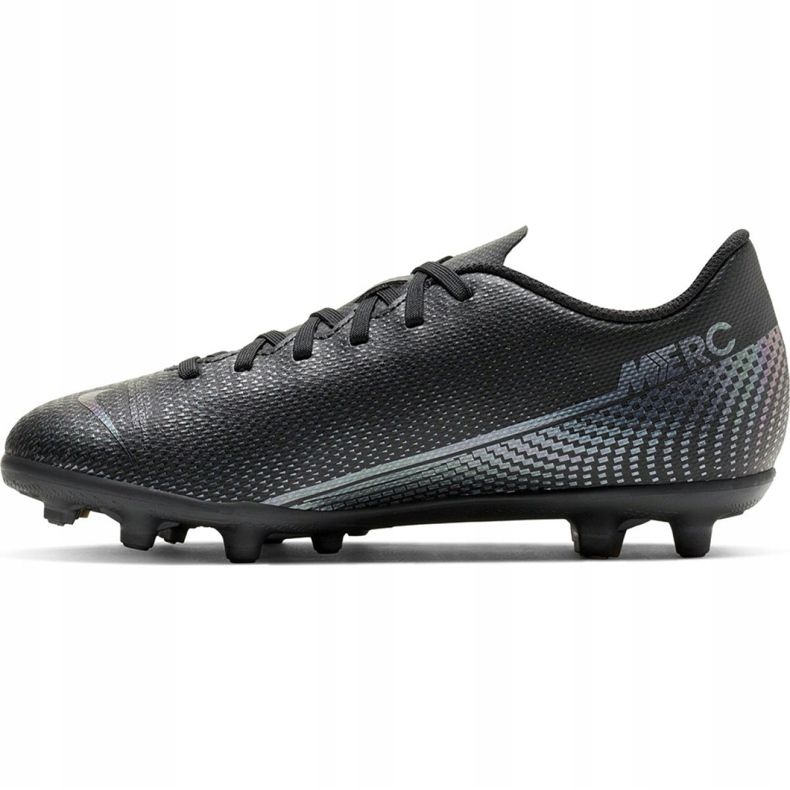Chaussures de football Nike Mercurial Vapor 13 Club FG / MG Jr AT8161-010 noir noir 2